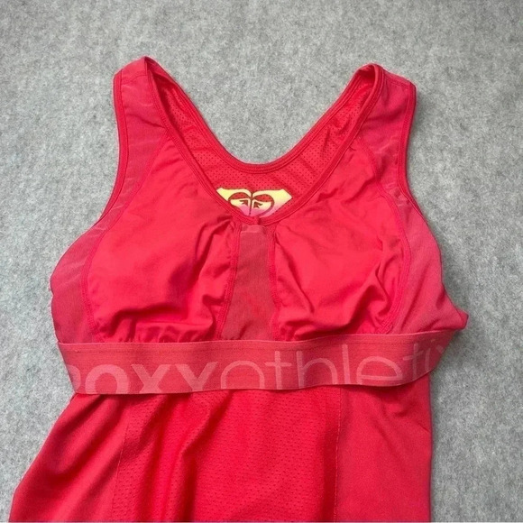 Roxy Athletix Red Active Racerback Top with Adjustable Bands Women’s size XL - Picture 8 of 15